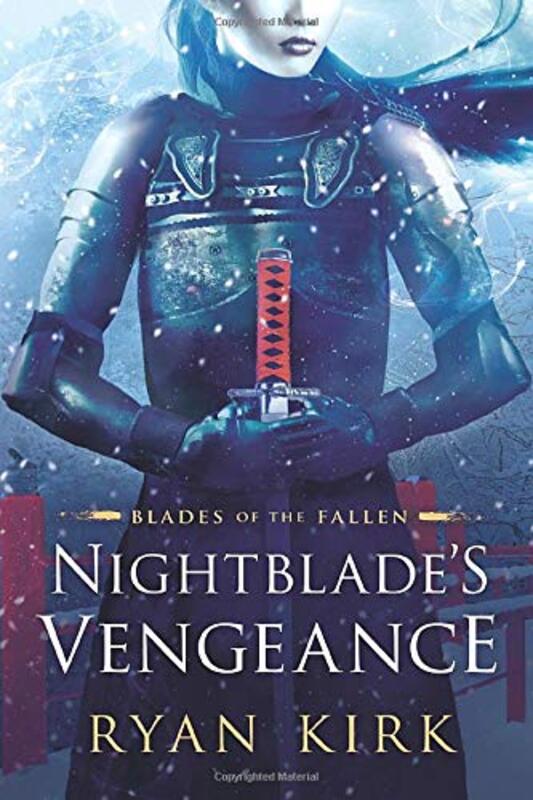Book cover for "Nightblade's Vengeance" by Ryan Kirk