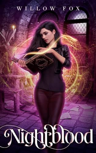 Book cover for "Nightblood" by Willow Fox
