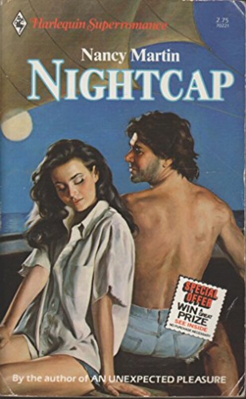Book cover for "Nightcap" by Nancy Martin