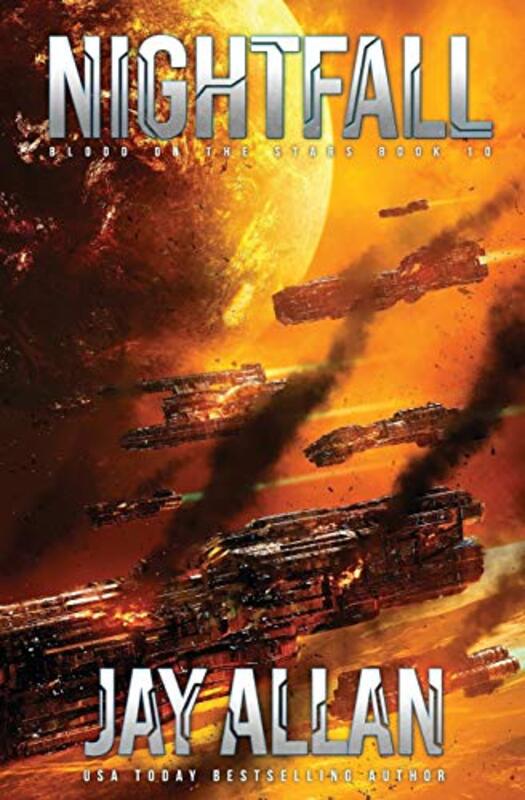 Book cover for "Nightfall" by Jay Allan