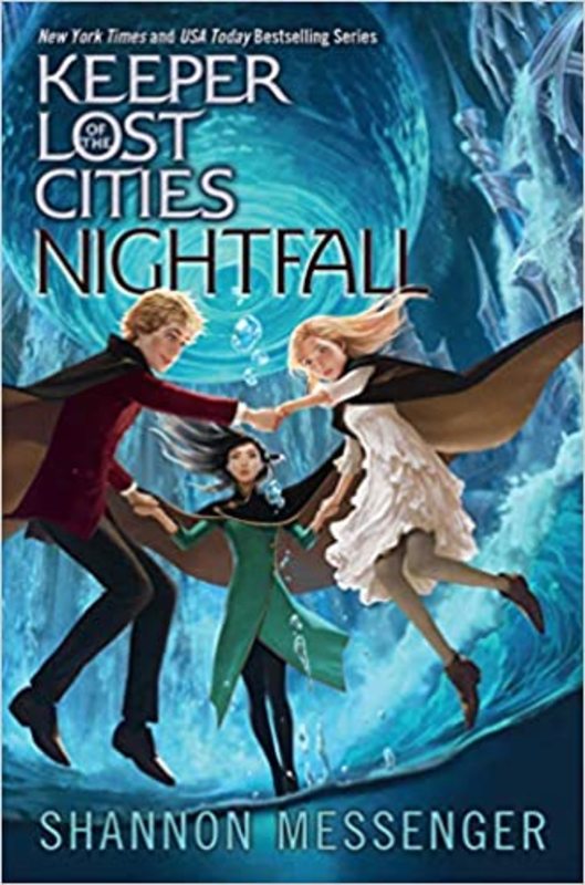 Book cover for "Nightfall" by Shannon Messenger