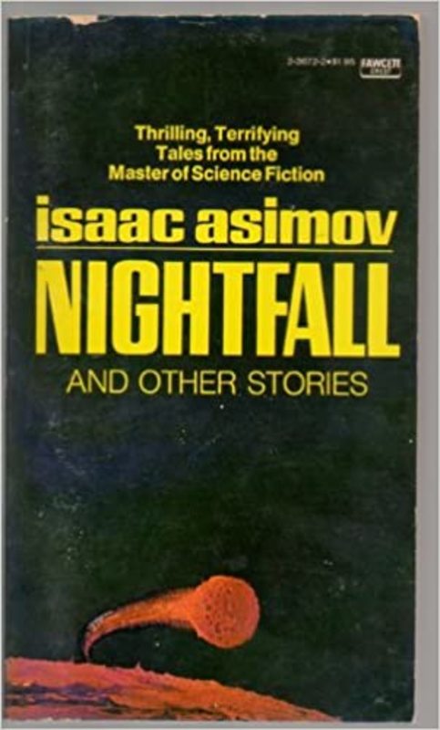 Book cover for "Nightfall and Other Stories" by Isaac Asimov