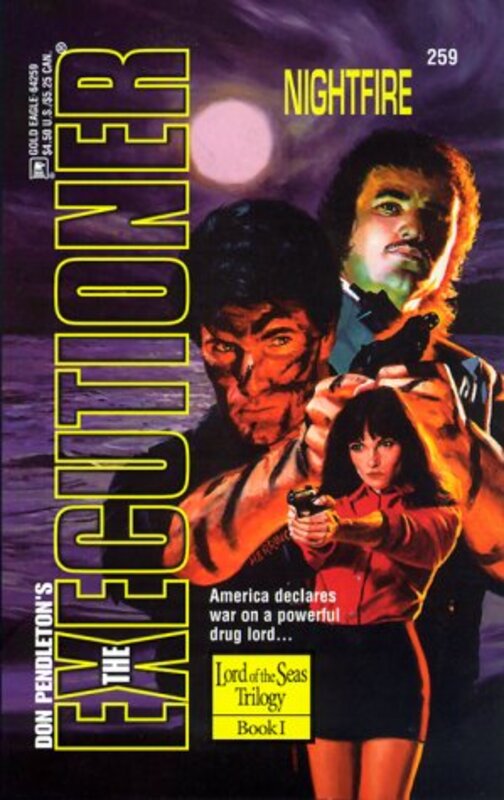 Book cover for "Nightfire" by Don Pendleton
