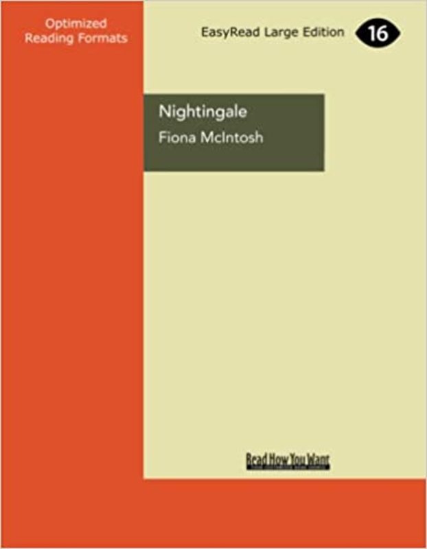 Book cover for "Nightingale" by Fiona McIntosh