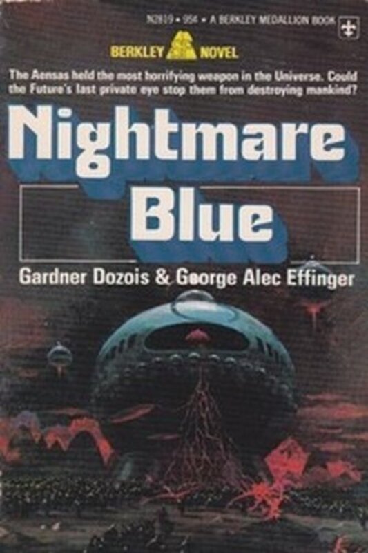 Book cover for "Nightmare Blue" by George Alec Effinger