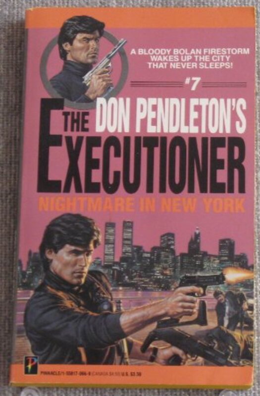 Book cover for "Nightmare in New York" by Don Pendleton