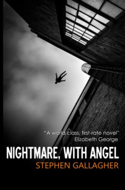 Book cover for "Nightmare, with Angel" by Stephen Gallagher