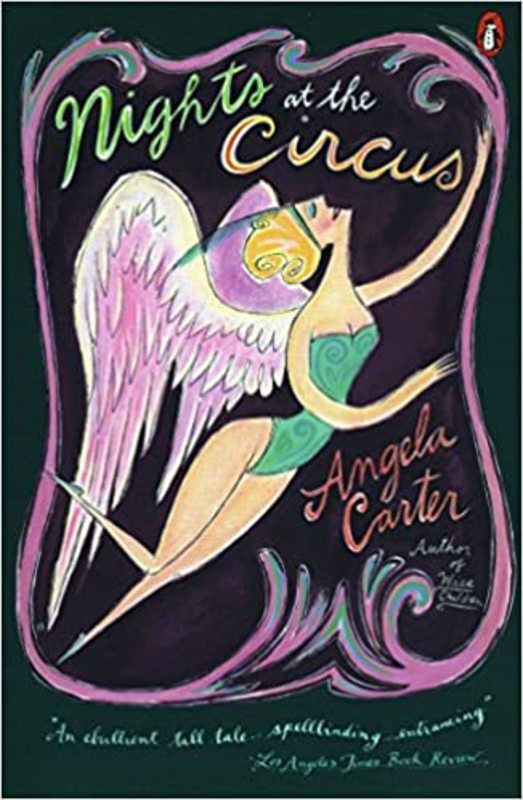 Book cover for "Nights at the Circus" by Angela Carter
