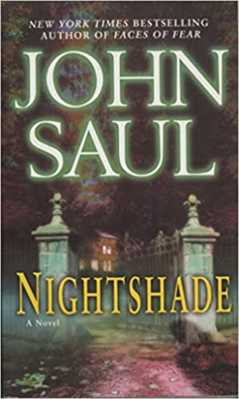 Book cover for "Nightshade" by John Saul