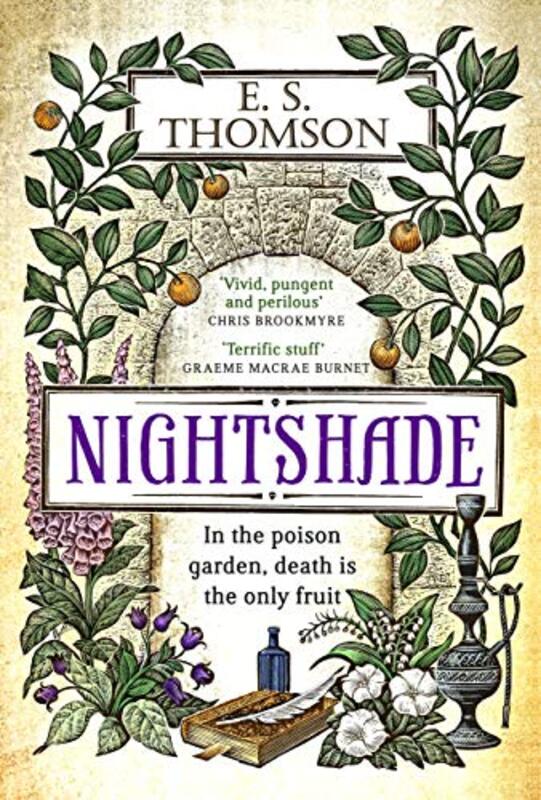 Book cover for "Nightshade" by ES Thomson