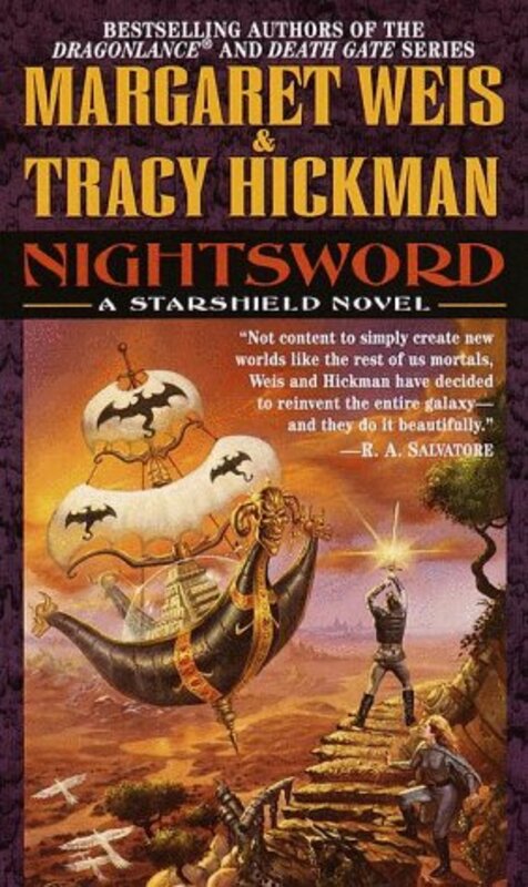 Book cover for "Nightsword" by Tracy Hickman