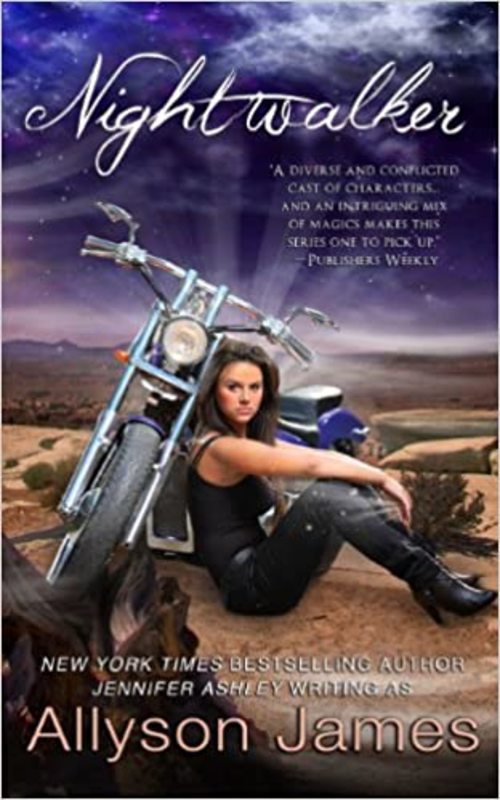 Book cover for "Nightwalker" by Allyson James