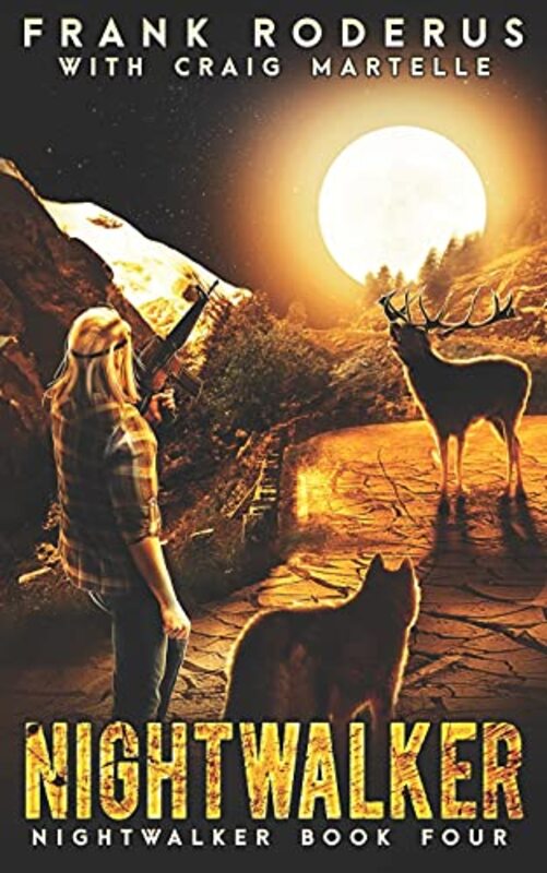 Book cover for "Nightwalker 4" by Frank Roderus