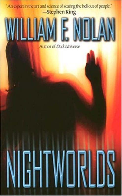 Book cover for "Nightworlds" by William Nolan