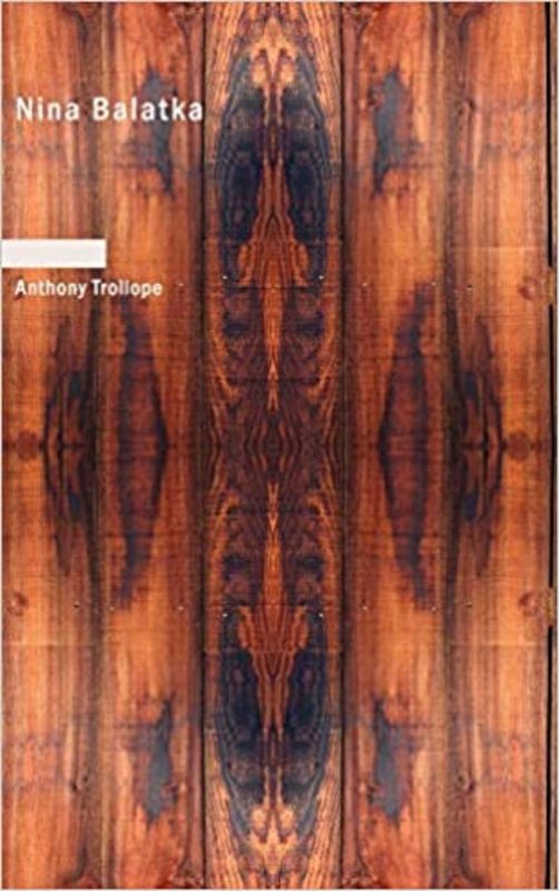 Book cover for "Nina Balatka" by Anthony Trollope