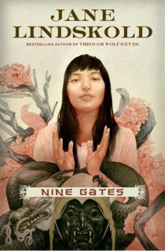 Book cover for "Nine Gates" by Jane Lindskold