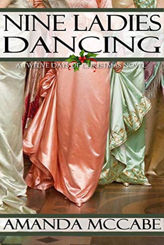 Book cover for "Nine Ladies Dancing" by Amanda McCabe