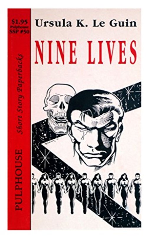 Book cover for "Nine Lives" by Ursula K Le Guin