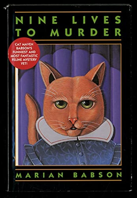 Book cover for "Nine Lives to Murder" by Marian Babson