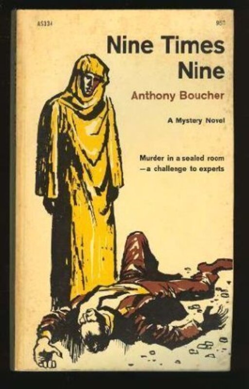 Book cover for "Nine Times Nine" by Anthony Boucher