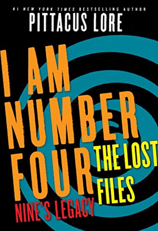 Book cover for "Nine's Legacy" by Pittacus Lore