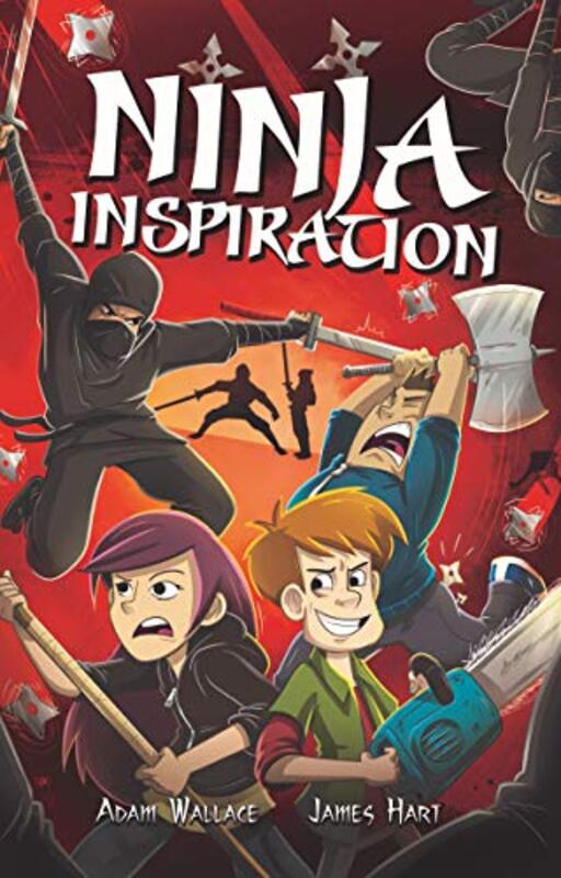 Book cover for "Ninja Inspiration" by Adam Wallace