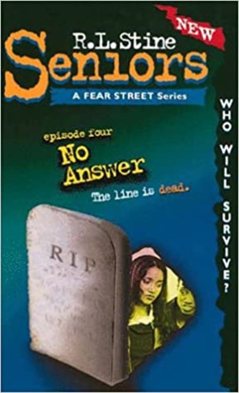 Book cover for "No Answer" by R.L. Stine