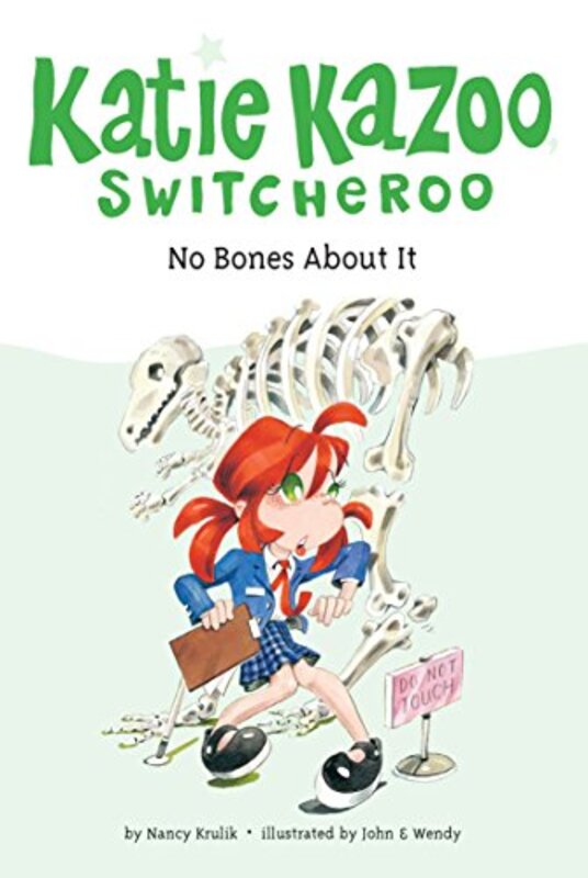 Book cover for "No Bones About It" by Nancy Krulik