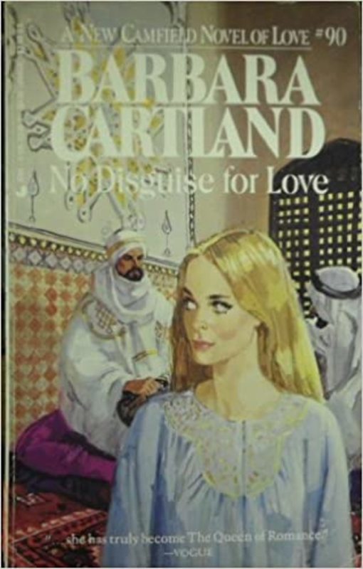 Book cover for "No Disguise For Love" by Barbara Cartland