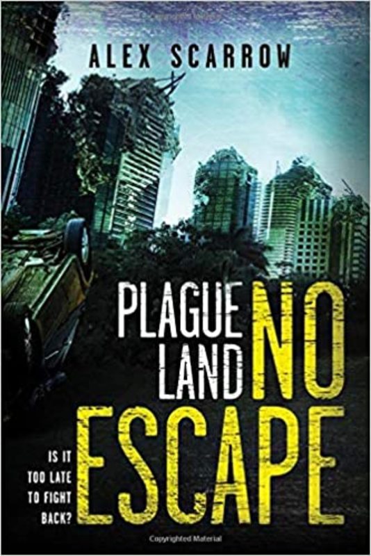 Book cover for "No Escape" by Alex Scarrow