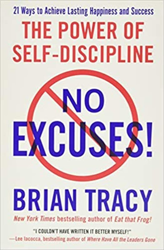 Book cover for "No Excuses!" by Brian Tracy