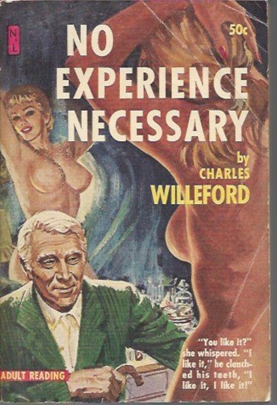 Book cover for "No Experience Necessary" by Charles Willeford