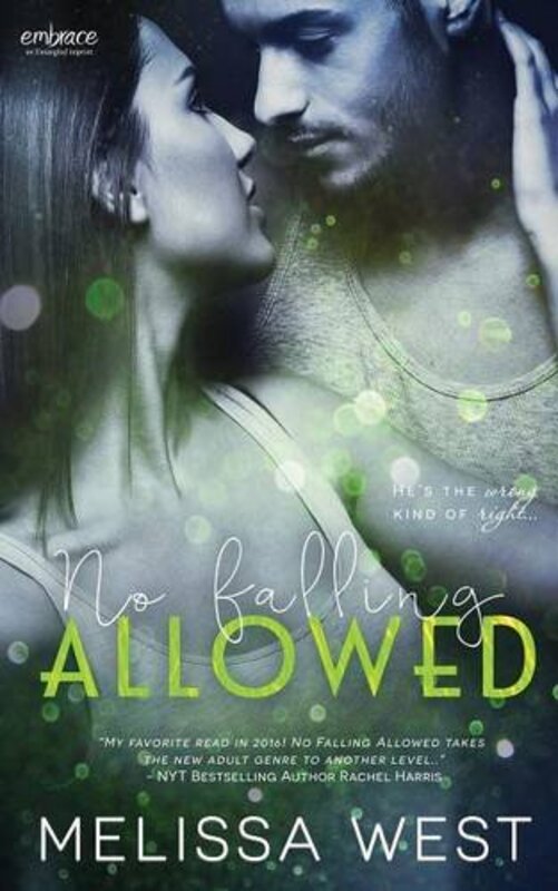 Book cover for "No Falling Allowed" by Melissa West