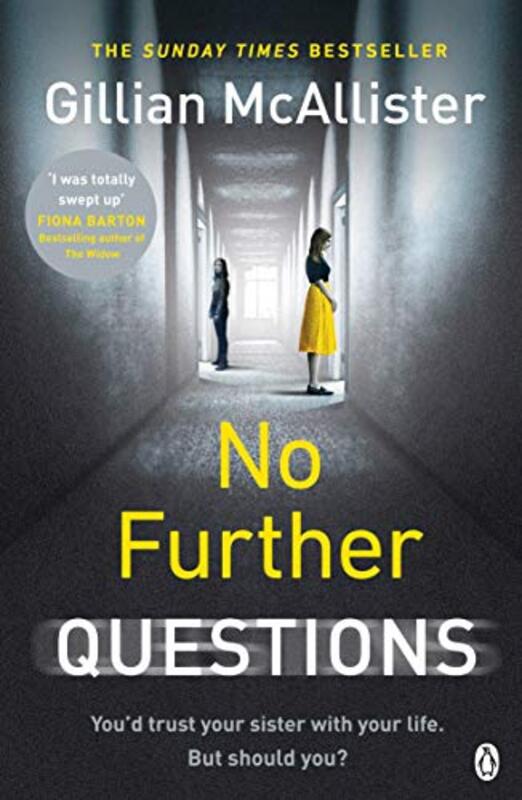 Book cover for "No Further Questions / The Good Sister" by Gillian McAllister