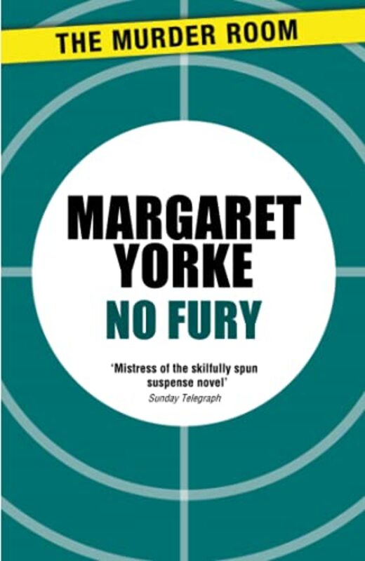 Book cover for "No Fury" by Margaret Yorke