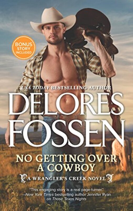 Book cover for "No Getting Over a Cowboy" by Delores Fossen