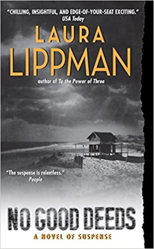 Book cover for "No Good Deeds" by Laura Lippman