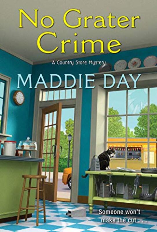 Book cover for "No Grater Crime" by Maddie Day