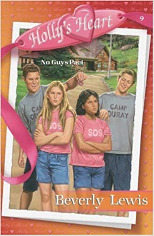 Book cover for "No Guys Pact" by Beverly Lewis