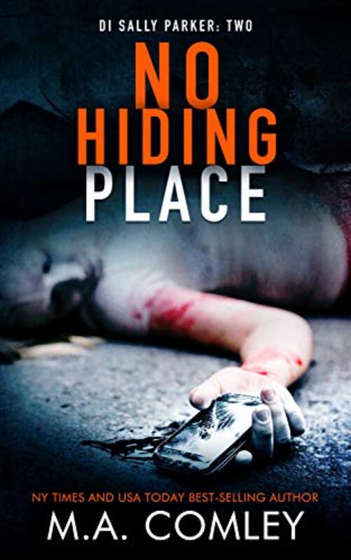 Book cover for "No Hiding Place" by MA Comley