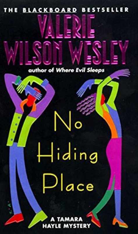 Book cover for "No Hiding Place" by Valerie Wilson Wesley