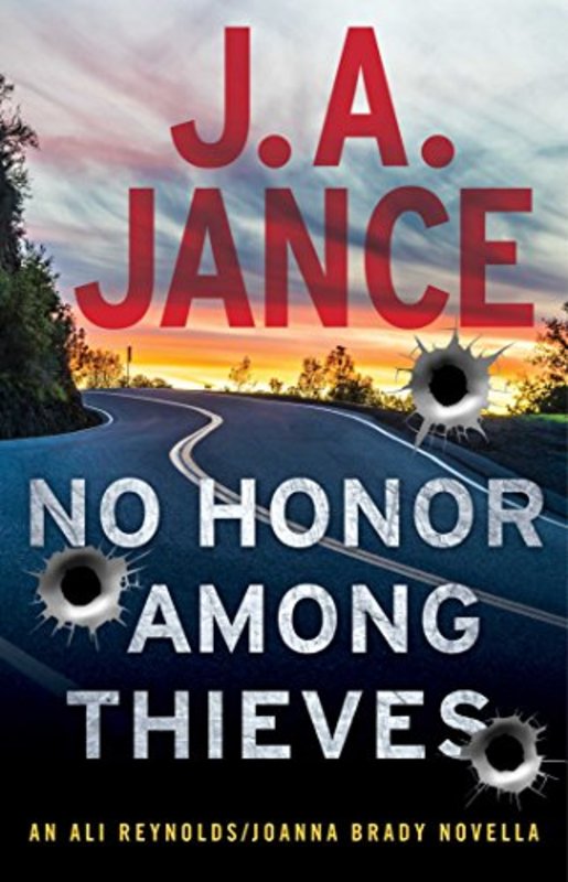 Book cover for "No Honor Among Thieves" by J. A. Jance