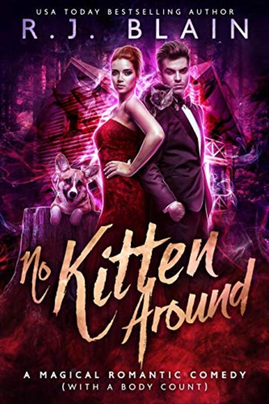 Book cover for "No Kitten Around" by RJ Blain