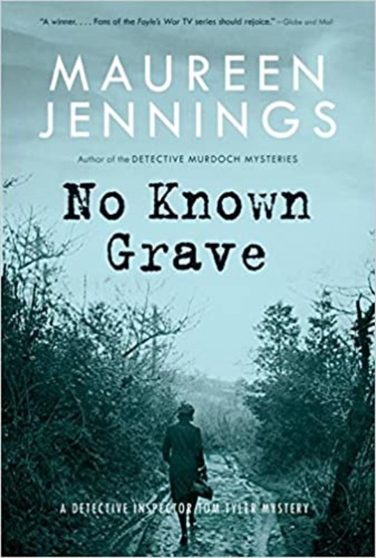 Book cover for "No Known Grave" by Maureen Jennings
