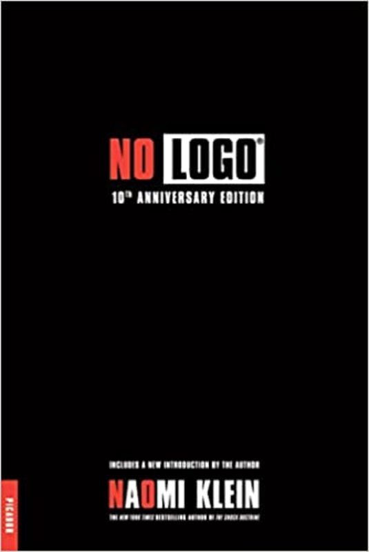 Book cover for "No Logo" by Naomi Klein