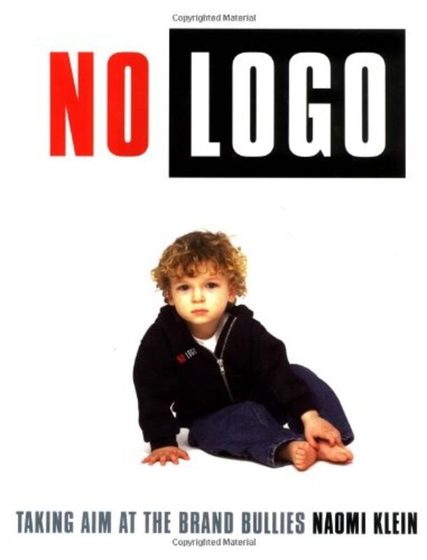 Book cover for "No Logo" by Naomi Klein