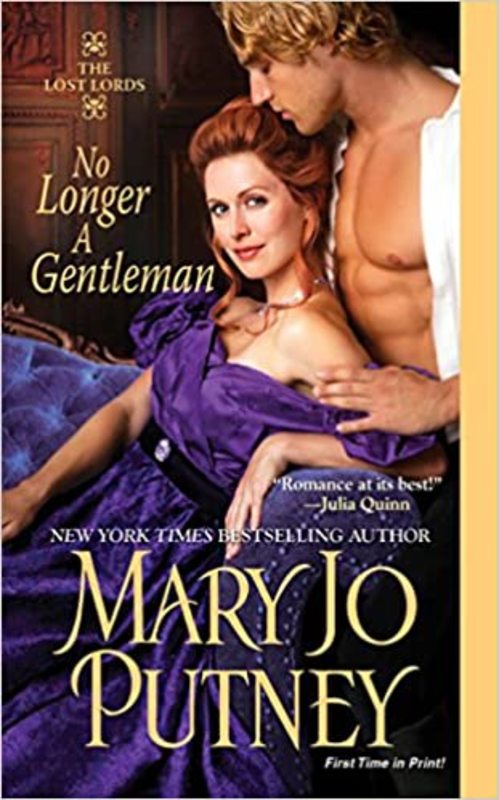 Book cover for "No Longer a Gentleman" by Mary Jo Putney