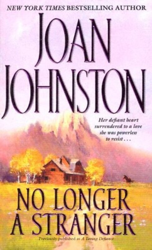 Book cover for "No Longer a Stranger" by Joan Johnston