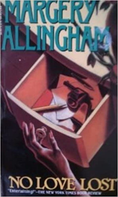 Book cover for "No Love Lost" by Margery Allingham