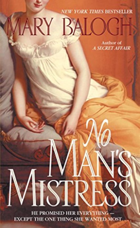 Book cover for "No Man's Mistress" by Mary Balogh